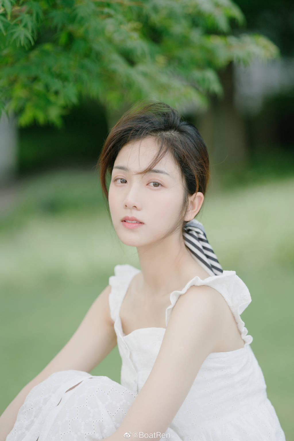 《食色性也》白色连衣裙清纯少女,那年初恋在夏天