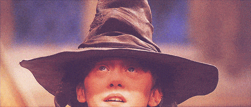 从那时起,我们见识到了会说话的帽子,分院帽;还知道了四个学院:斯莱特