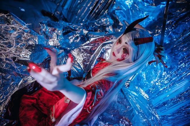 cos:第五人格红蝶美智子血扇_手机搜狐网