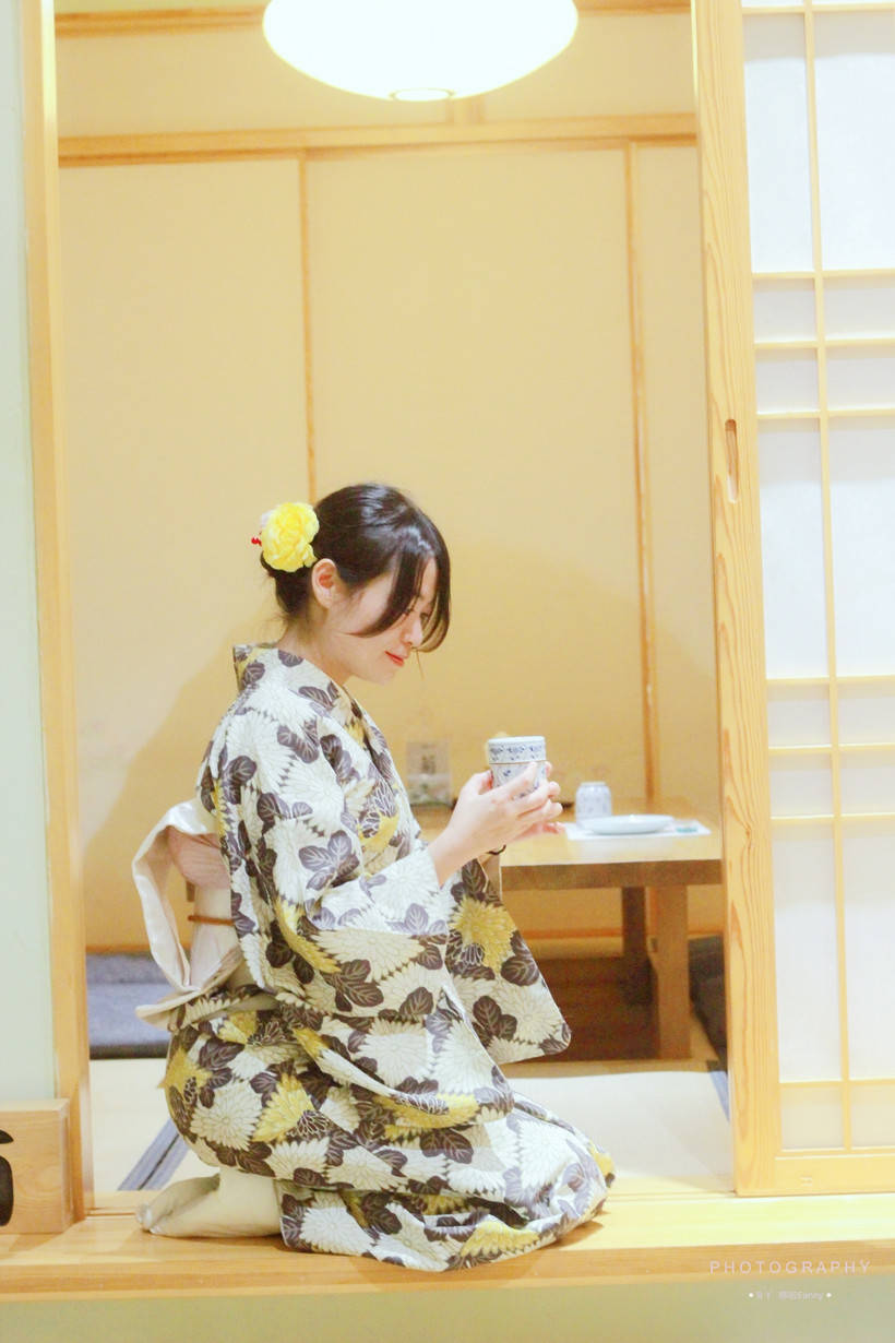 假装在日本体验传统和服品味精致日料