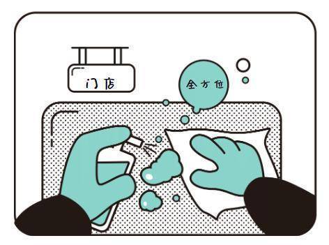 门店消毒/每日顾客消毒/随时客走消毒