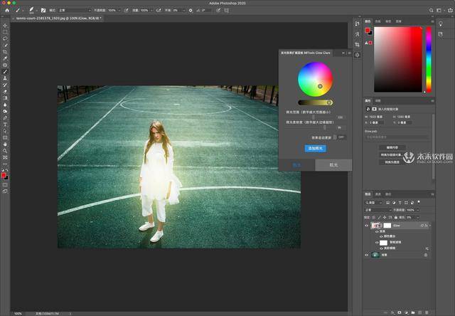 PS发光眩光合成插件Glow Glare中文版(支持ps2020)_效果