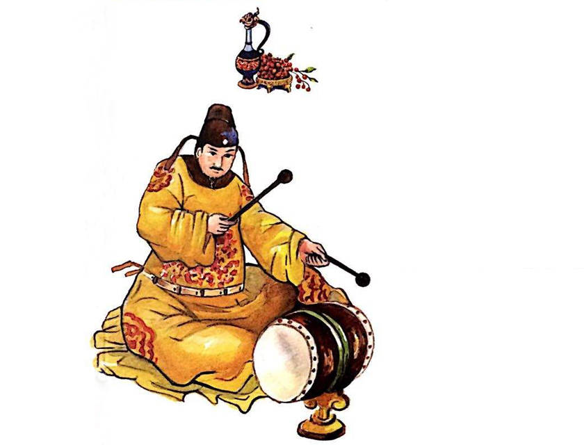梨园祖师唐玄宗,6岁便深得女装达人之精髓,从此开启音乐之途_李隆基