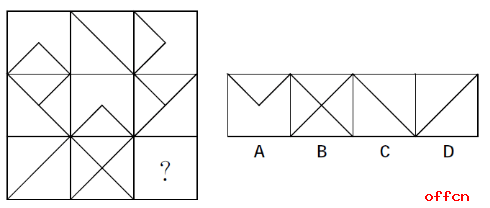 图形推理之组合叠加