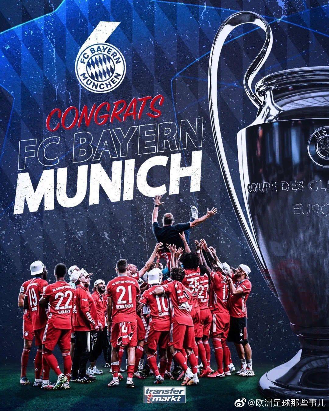 拜仁七年轮回致敬热血与青春疫情之下写就三冠王传说