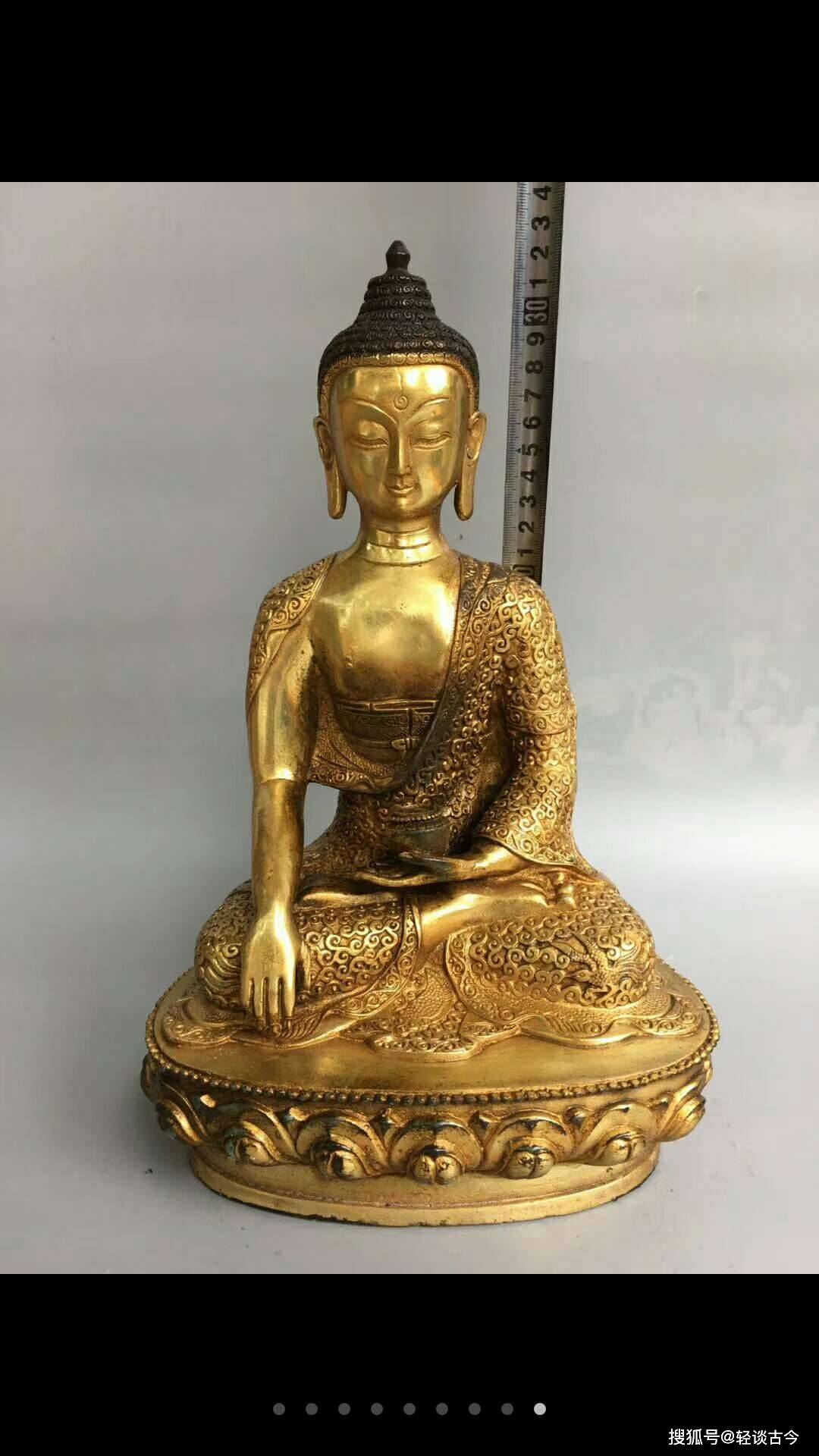 明清鎏金佛像赏析_手机搜狐网