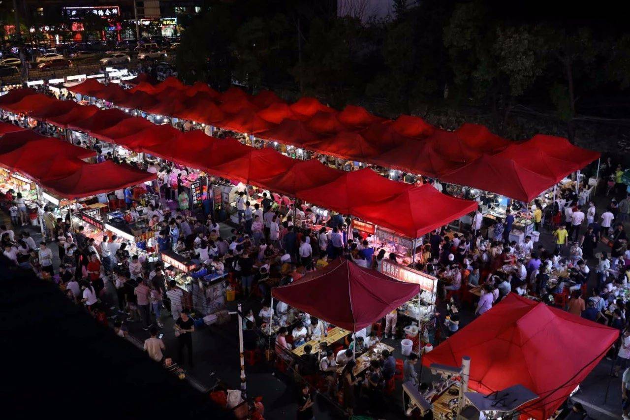 南昌紫荆夜市图片