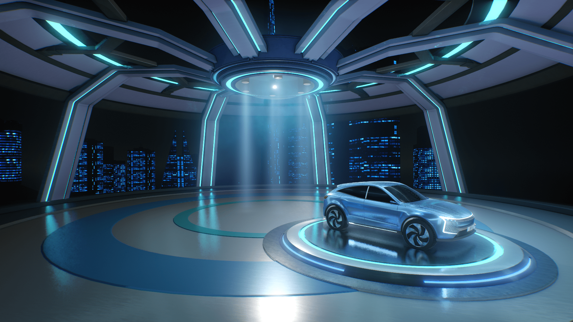 七维科技虚拟演播室场景剪辑