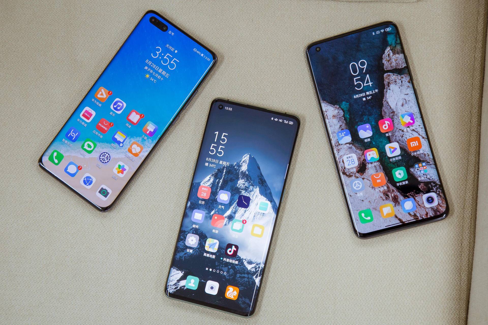 华为oppo小米超大杯巅峰对决国产头牌你翻谁