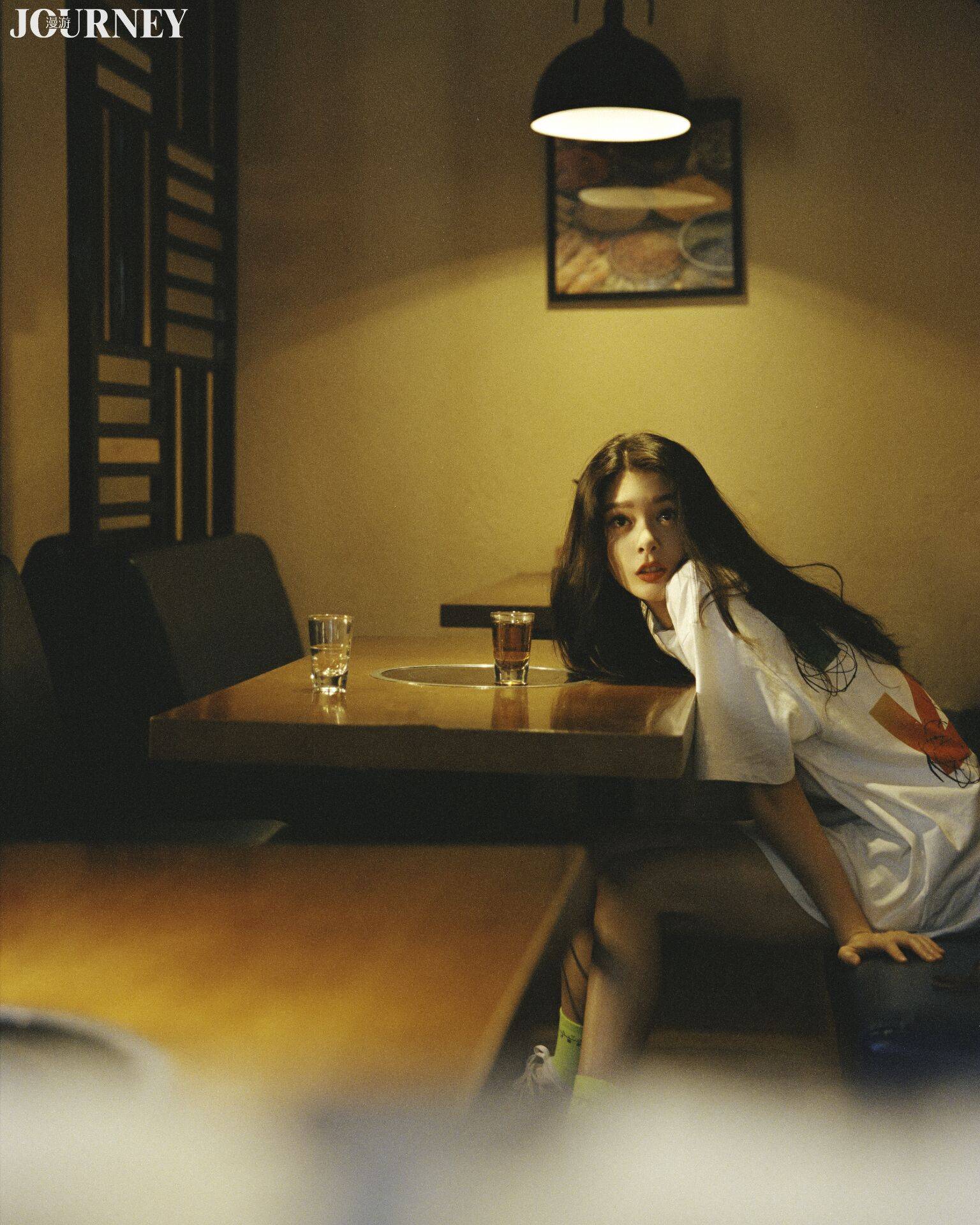 傅菁胶片风格大片浓郁的胶片色调时尚表现力强