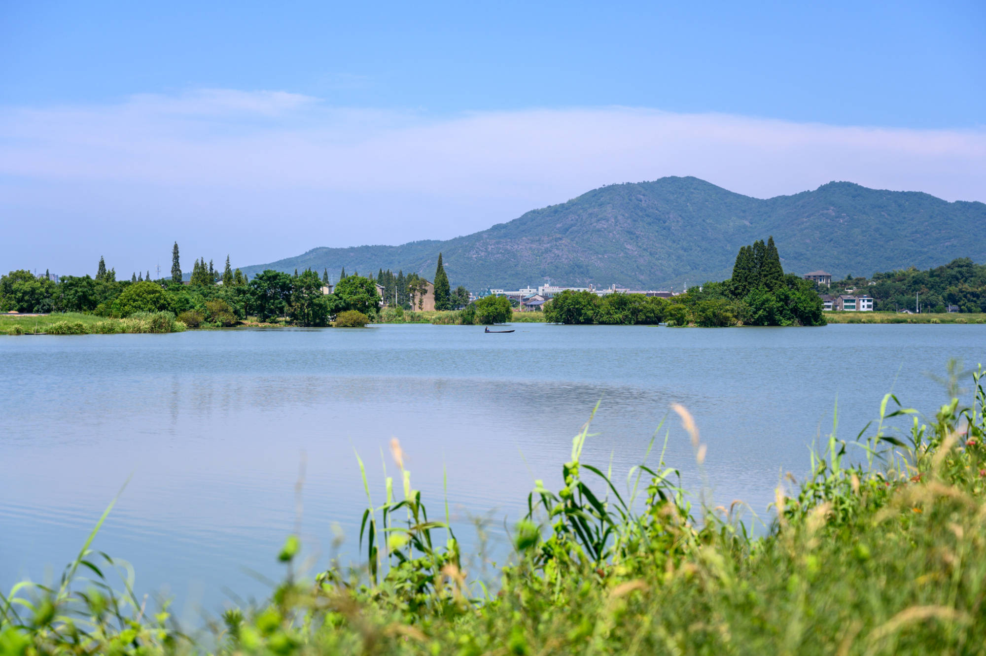 上虞第一大淡水湖皂李湖可与杭州西湖千岛湖相媲美门票0元