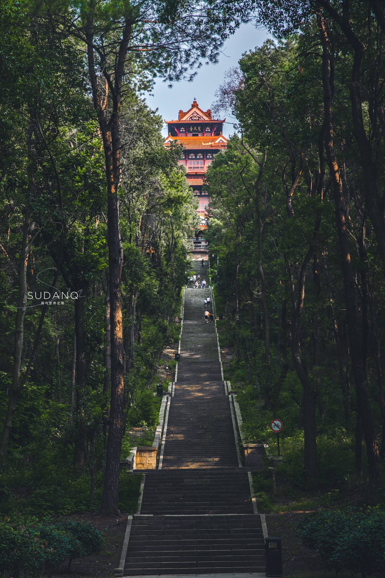 武汉楚天台:仿古代章华台而建,可媲美江南三大名楼