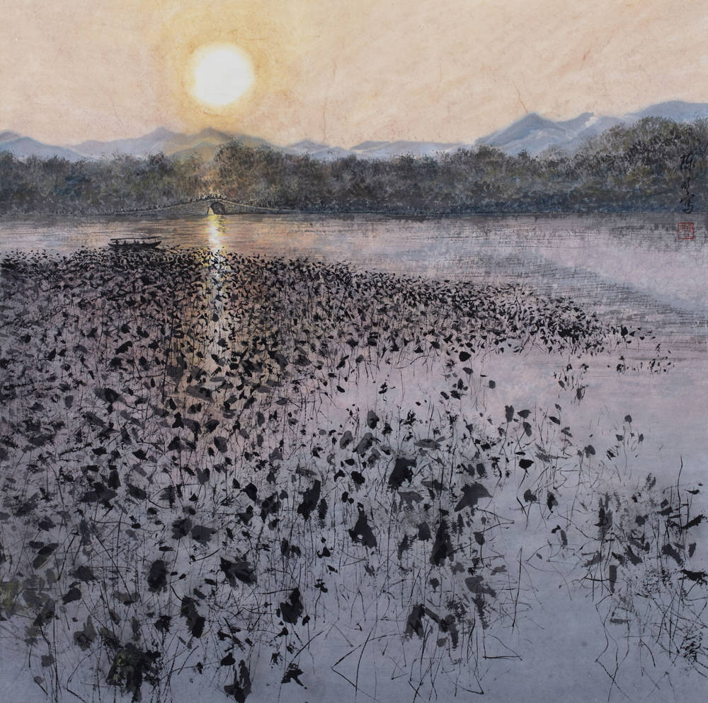 艺墨传承香港画院第三届中国画大展陈明作品鉴赏