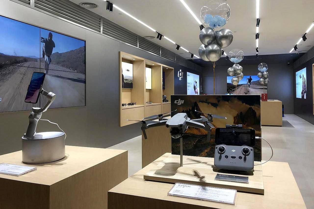 众多黑科技,dji大疆创新华中首家,高级体验店武汉开业