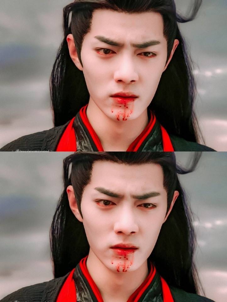 古装剧9位吐血美男,罗云熙吐血的样子好帅