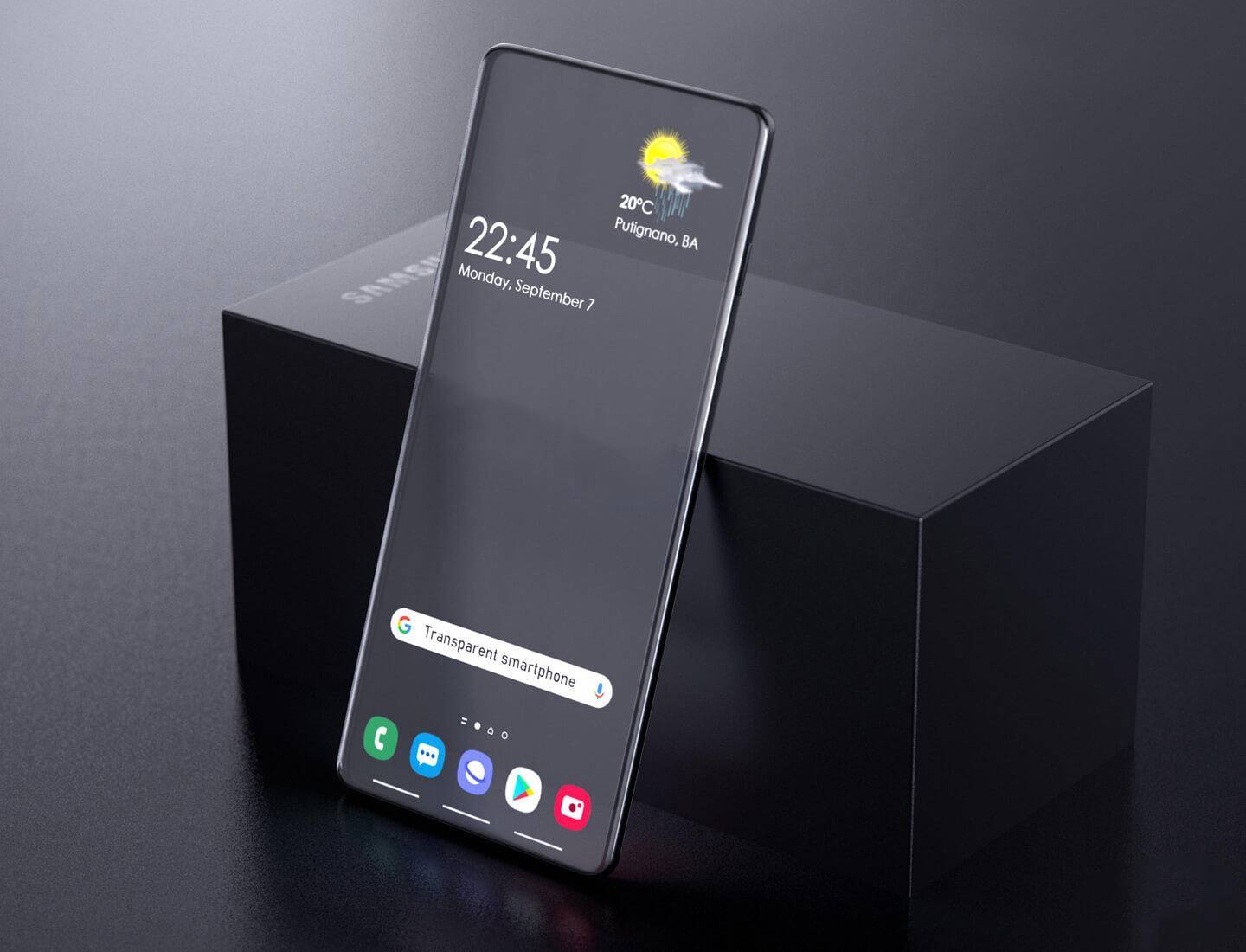 梦想要成真?三星透明手机技术专利曝光