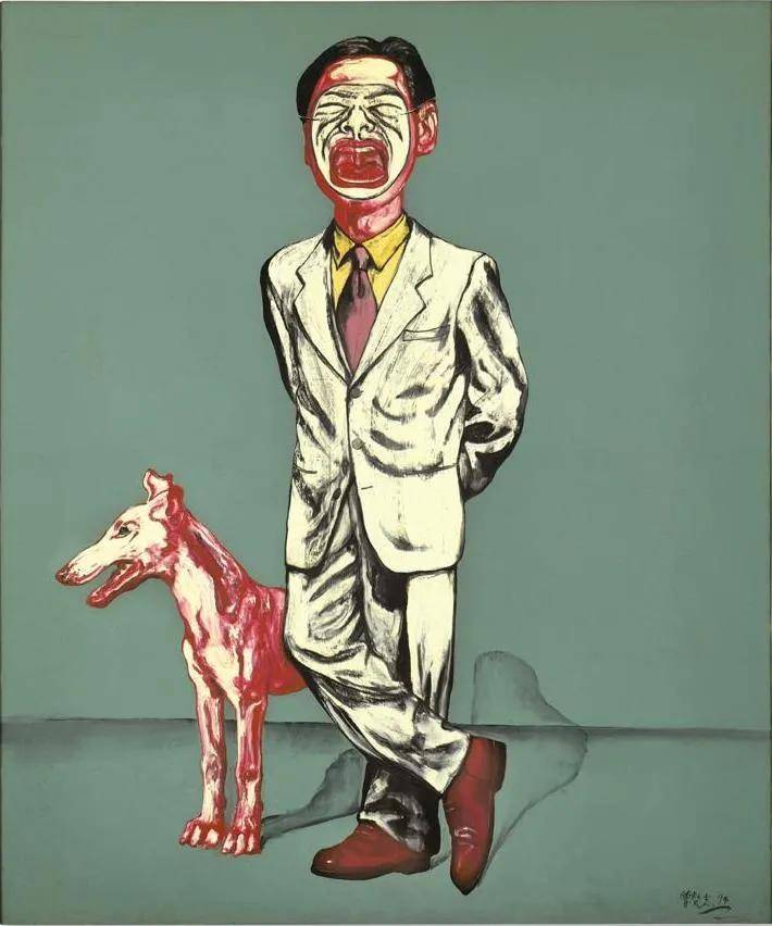 张晓刚黑色三部曲(下)_作品