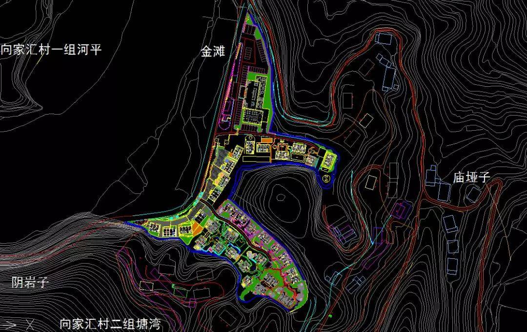 竹溪县东城新区规划图图片