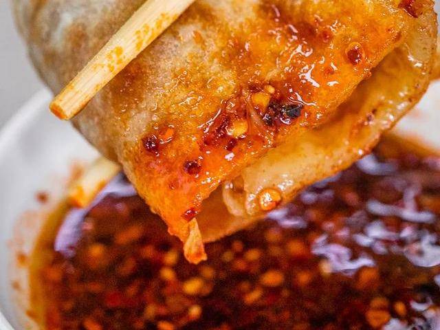 深圳独一份儿的香河肉饼典型的北方美食