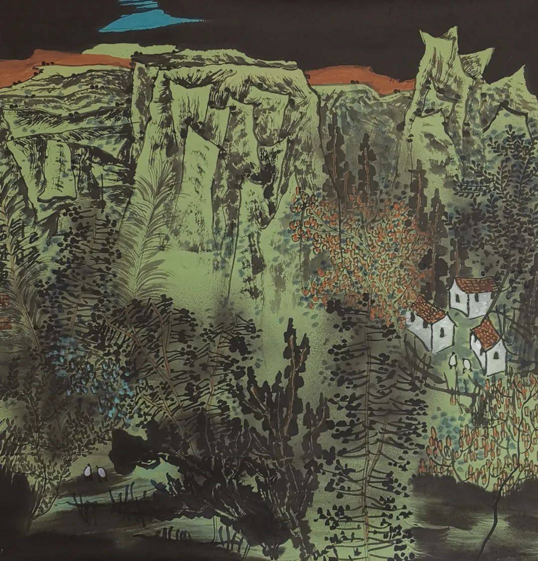 艺墨传承 | 香港画院第三届中国画大展——张哲珠作品鉴赏_山水