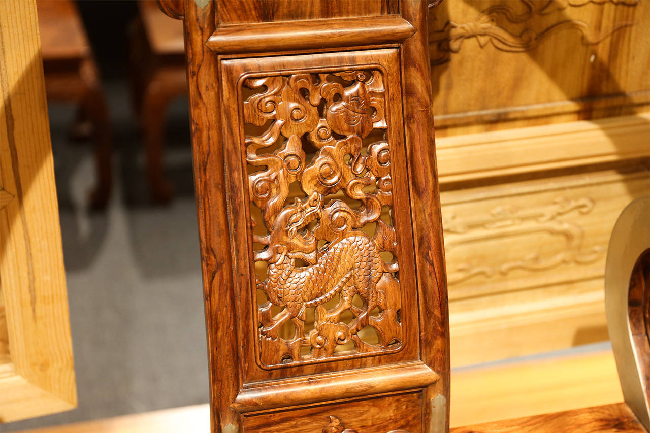 龙纹,红木家具中应用最广的装饰图纹!