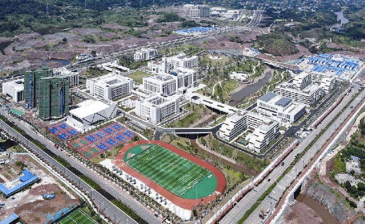 开学季来临 宜宾两所高校大学城如期建成