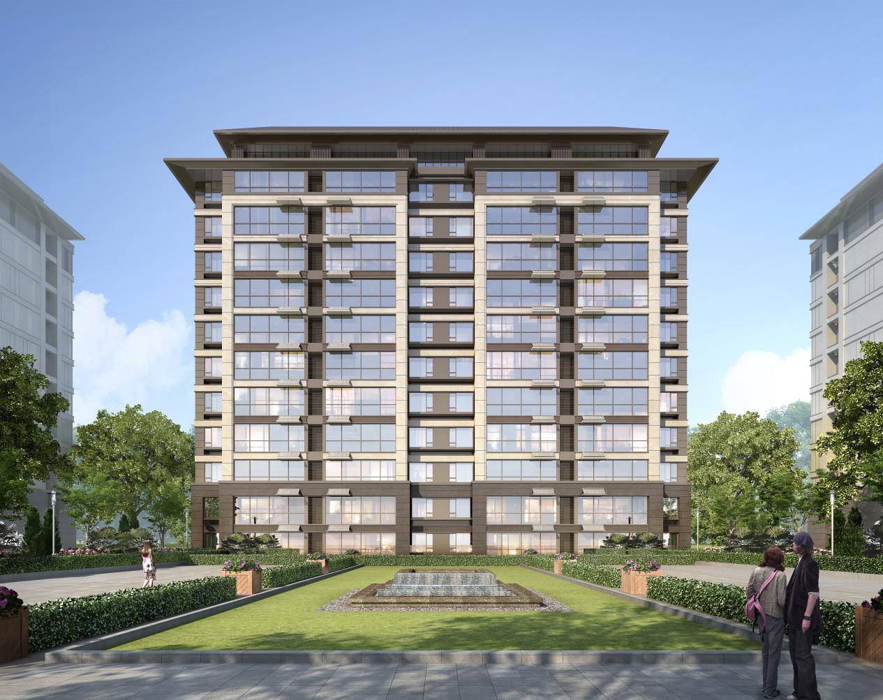 祥生云境以匠心落笔下一个湖岸中心