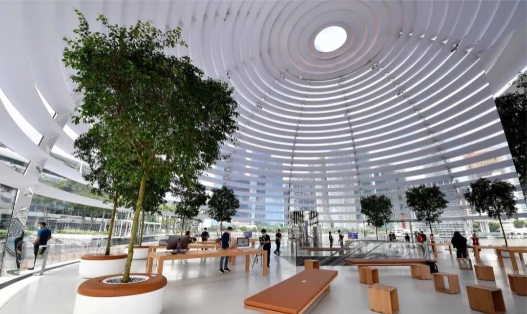 从全球首个水上苹果店,到苹果总部大厦,看福斯特的高技派建筑