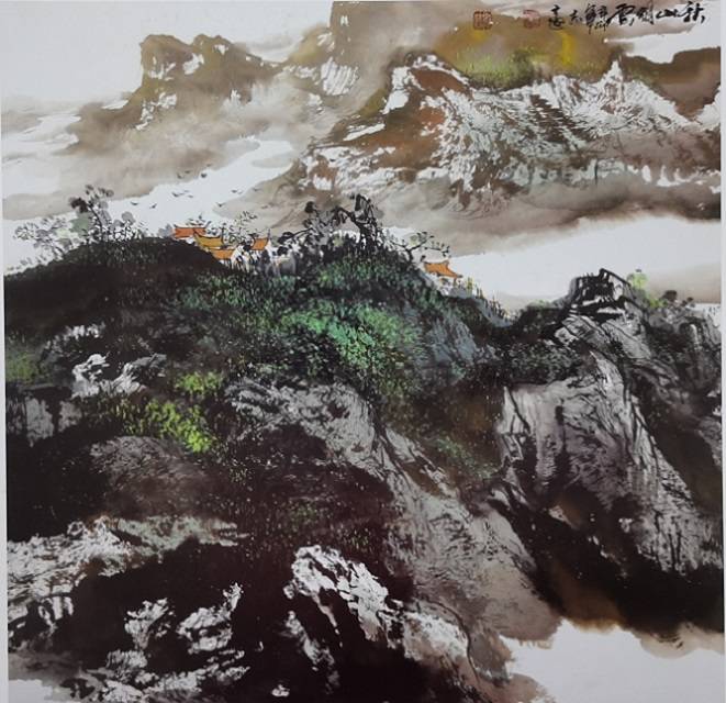 画家何志远的作品赏识