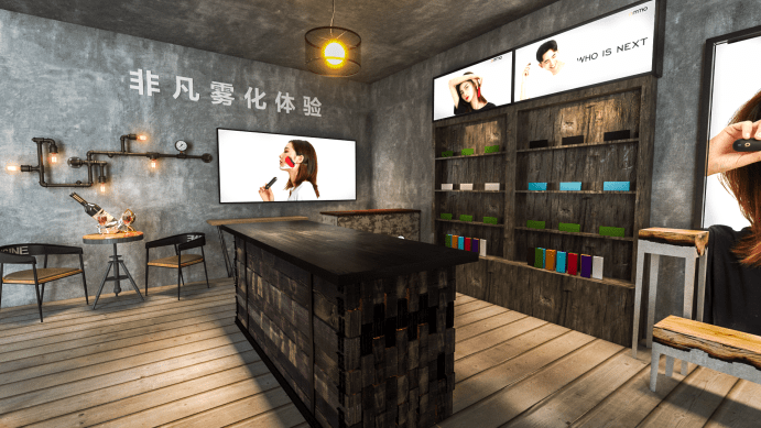 电子烟高端市场风起云涌,火器沙芬首月签100家门店