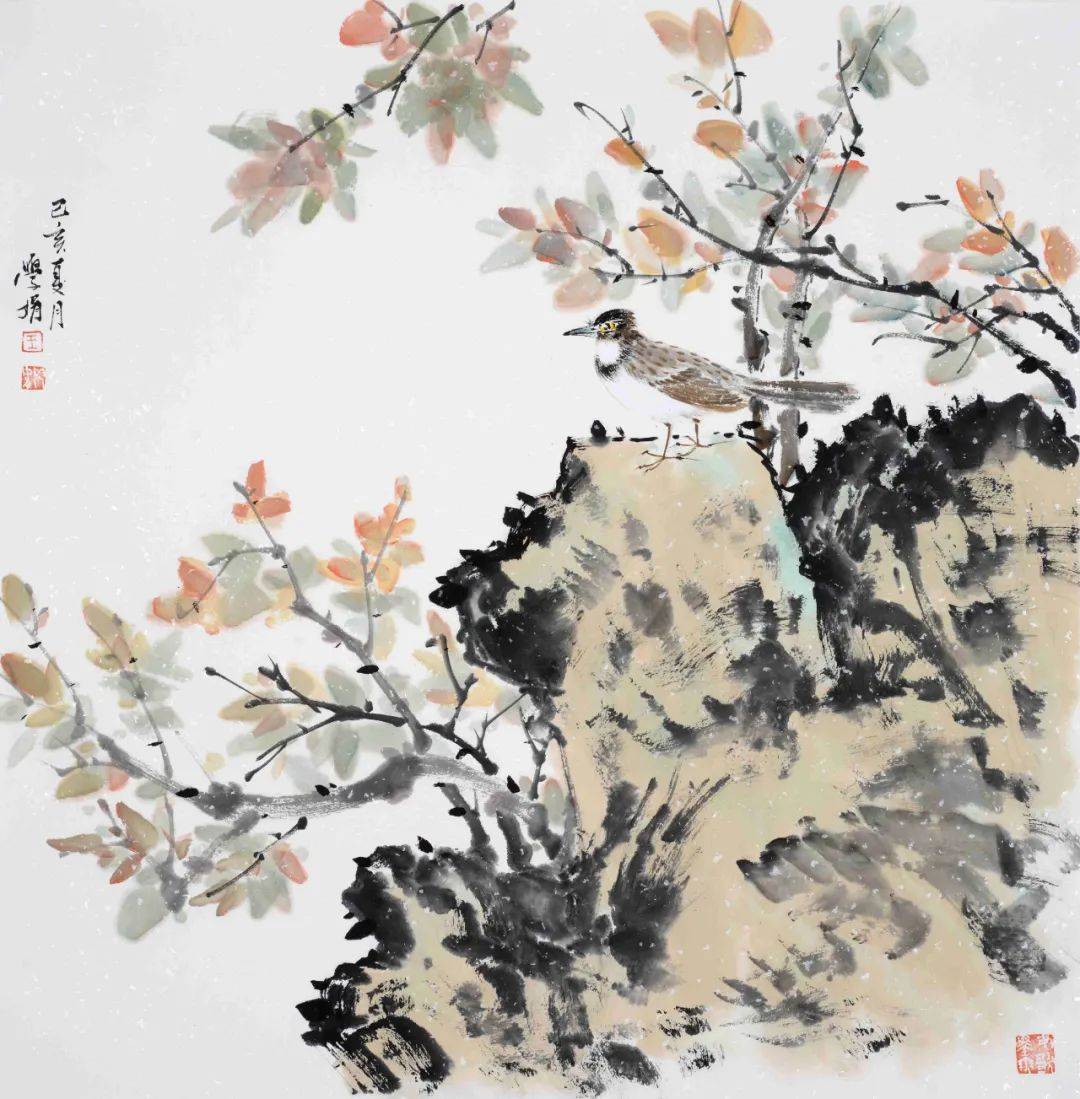王学娟的花鸟:芳菲清雅,美而不现