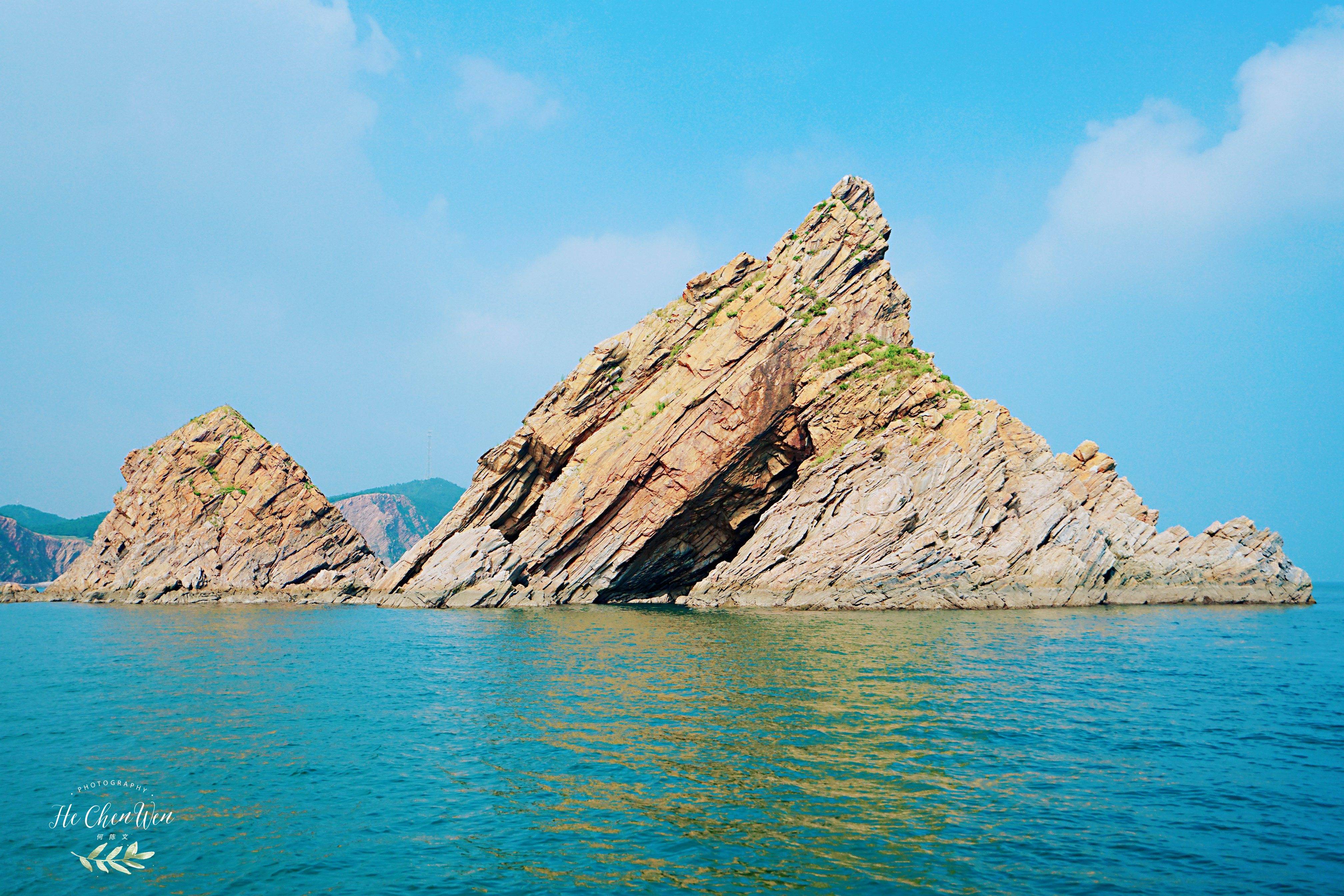 原创中国最大的陆连岛风景如画怪石嶙峋秦始皇三次登临