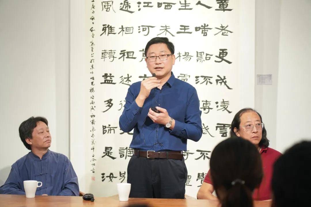 神与物游虞晓勇教授书法作品展隆重开幕