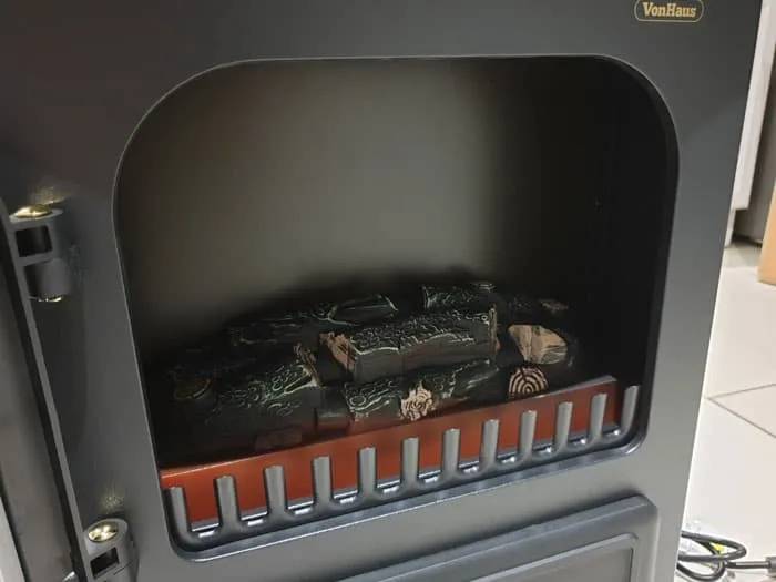 直播图解电壁炉内部构造