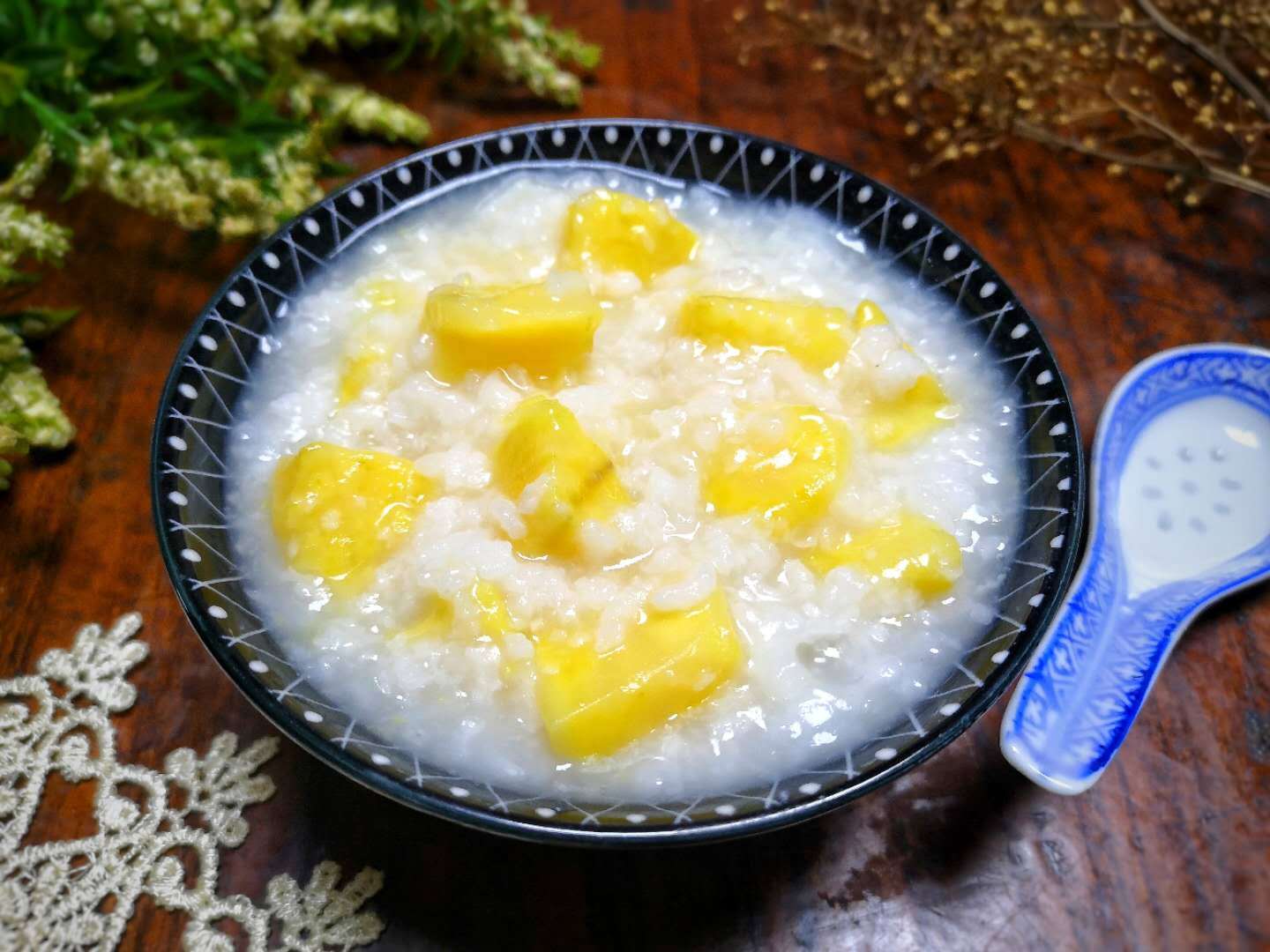 秋天就爱吃这碗早餐粥简单一锅煮香浓清甜从小到大吃不腻