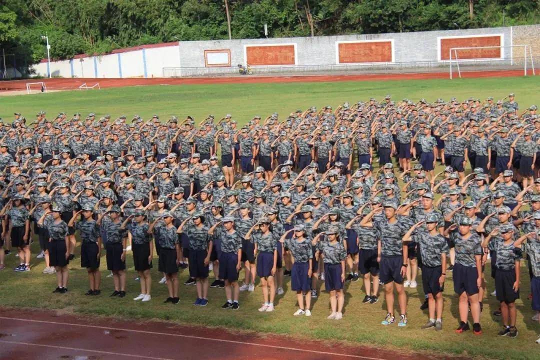 象贤中学国际班军训结束!7天,4场表演,3大奖项,收获无数!
