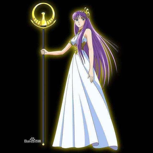 冰河的师父卡妙使用钻石星尘和曙光女神