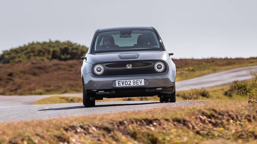 可爱的小精灵2020年本田e电动车