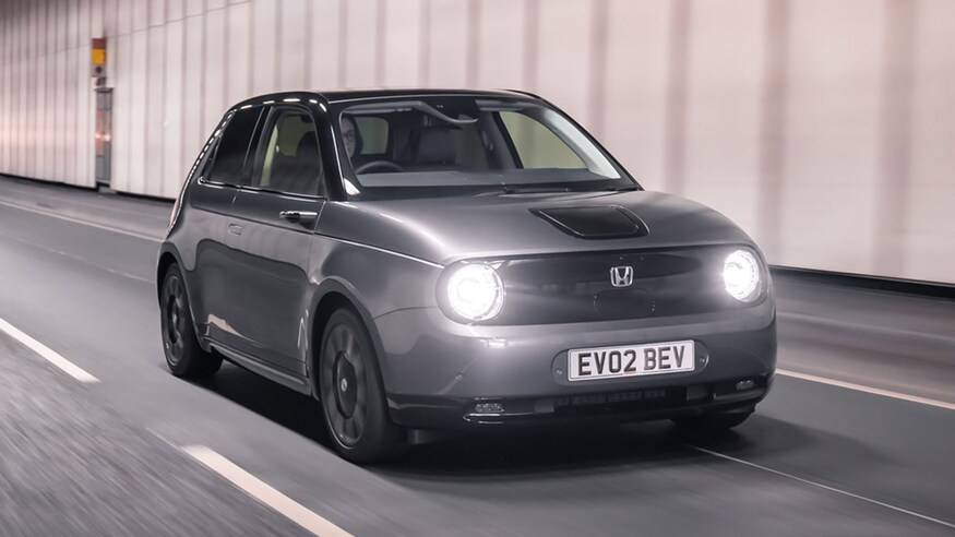 可爱的小精灵2020年本田e电动车