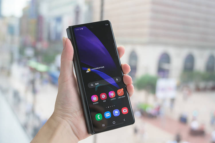 原创三星zfold25g真机体验折叠屏有何与众不同