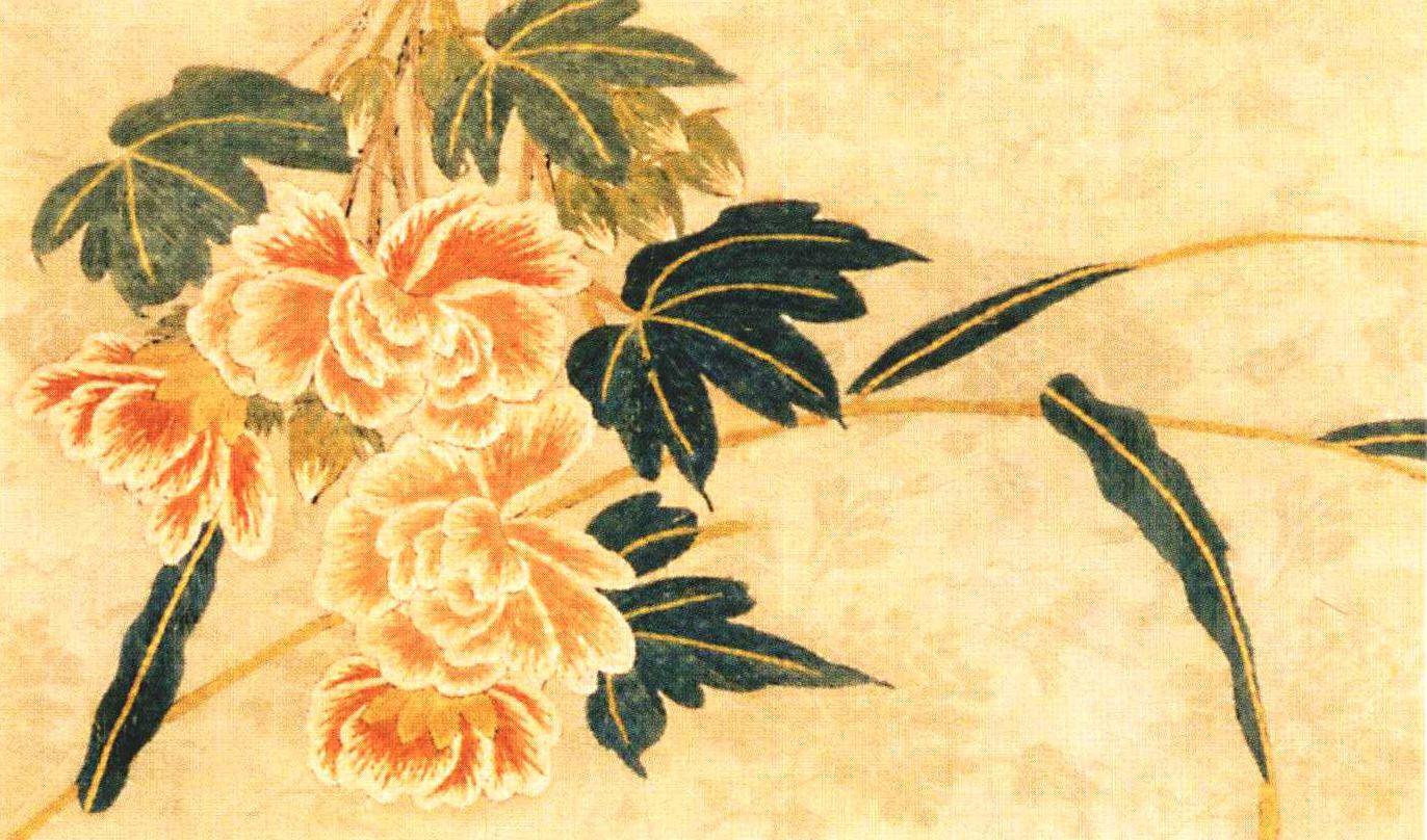 原创故宫珍藏宝物欣赏明芙蓉鸳鸯图轴堪称传世衣线绣中的珍品