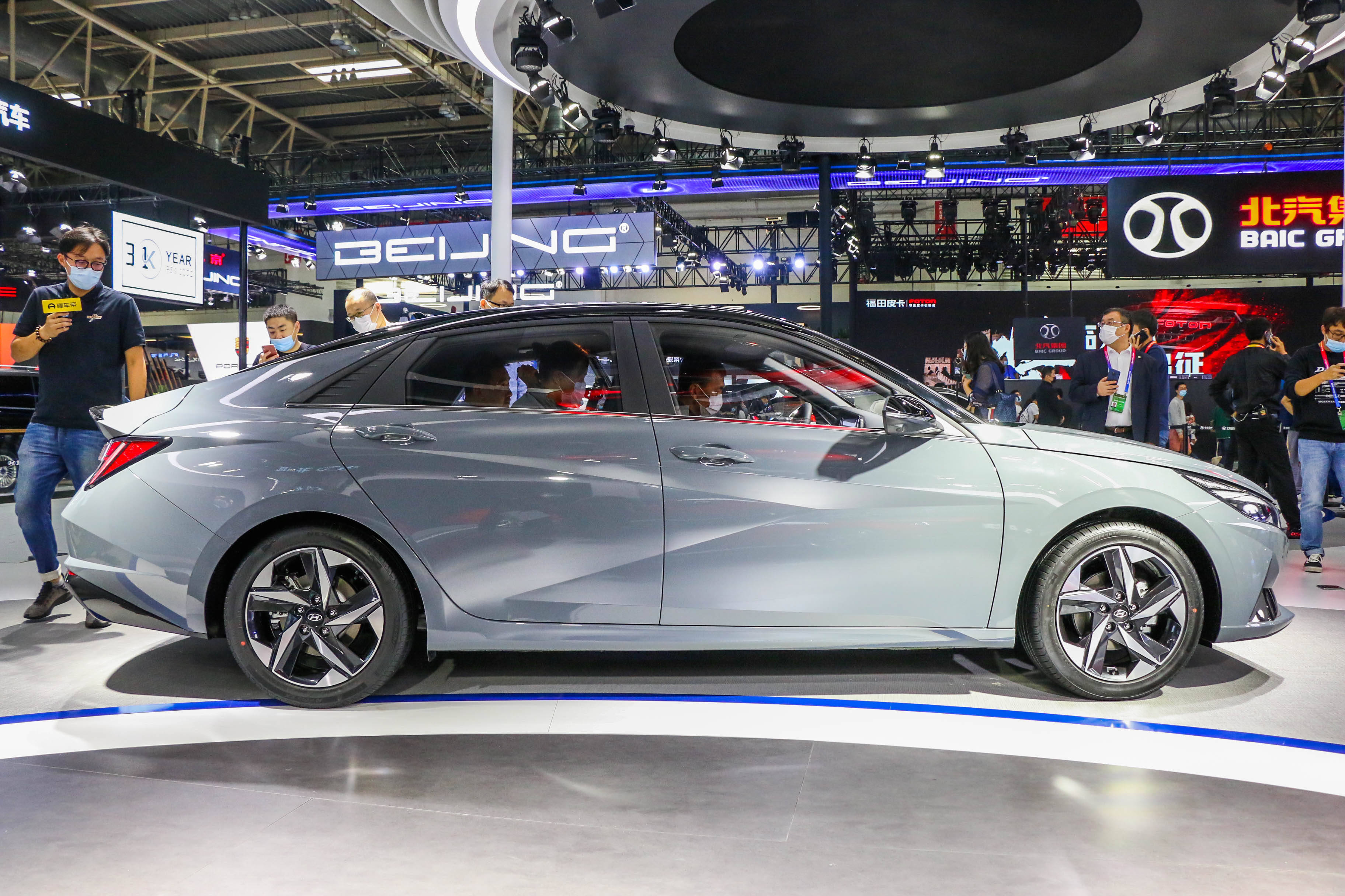 2020北京车展丨设计今非昔比,吹响反攻号角 北京现代伊兰特车展实拍