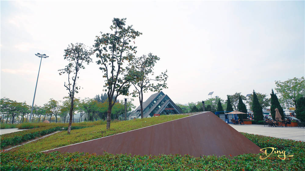 楊凌渭河溼地公園,市民休閒娛樂的好去處,年輕人的首選地