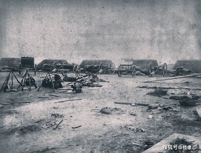 铭记历史中日甲午战争被攻陷的山东威海卫老照片