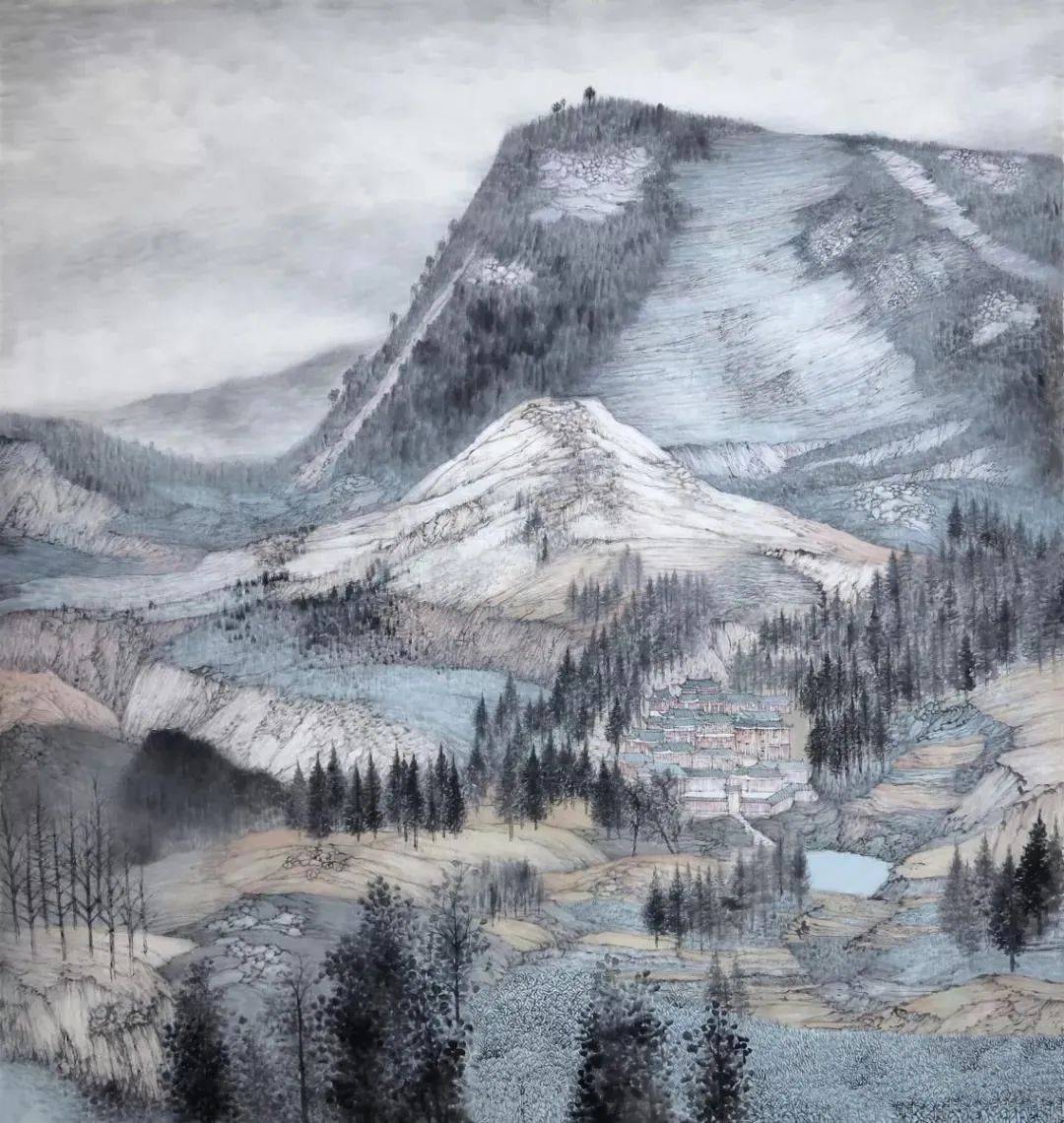 他的山水画仿佛能听到歌声——王贵华_手机搜狐网