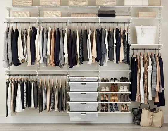 衣柜内部结构这样布局解决你家90的收纳难题