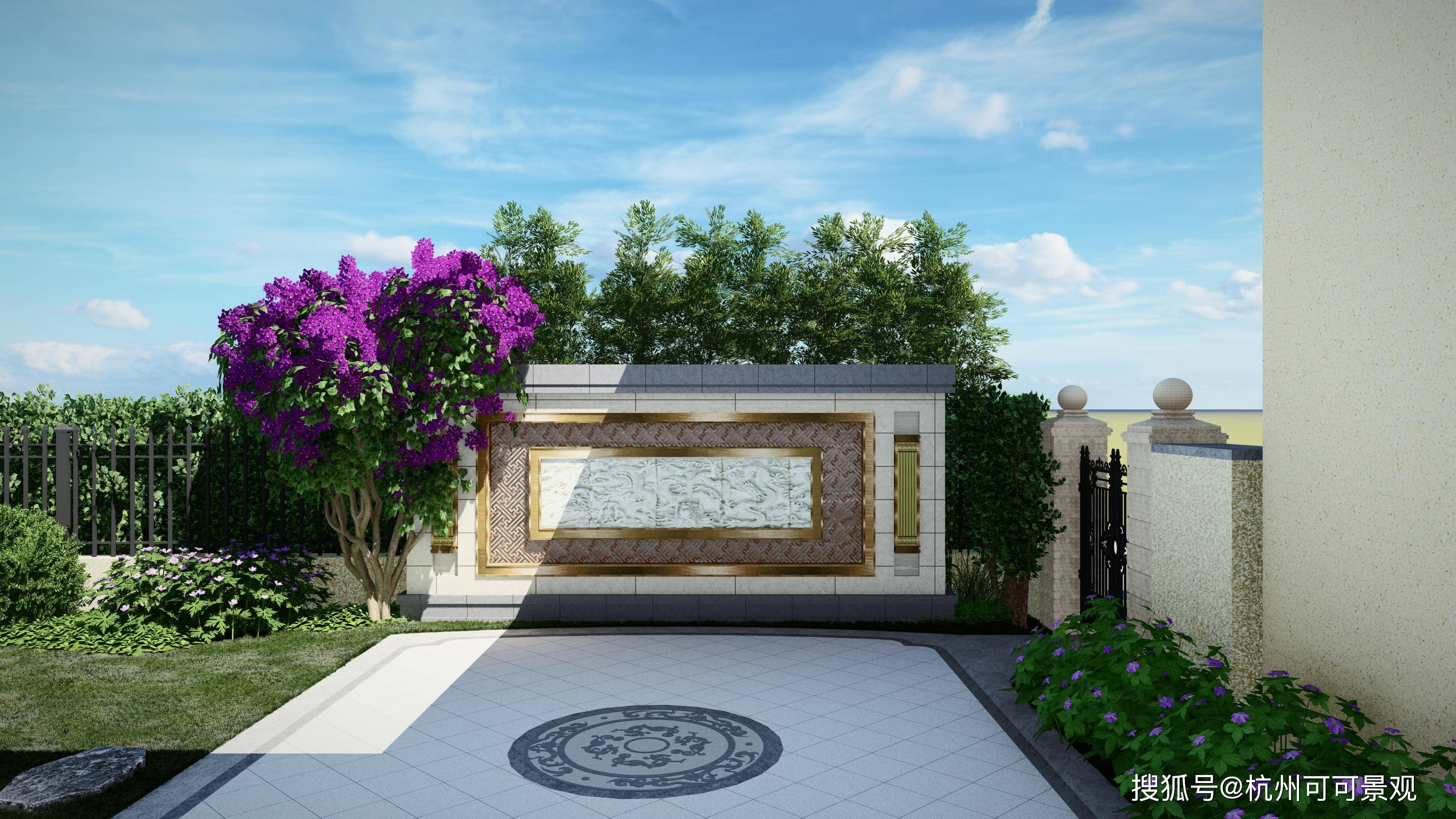 杭州庭院设计:去繁就简的庭院设计,还你低调不失内涵的品味生活!