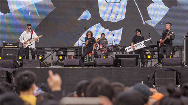 大音希声乐队 图集|2020#青岛凤凰音乐节#10月3日青岛西海岸新区