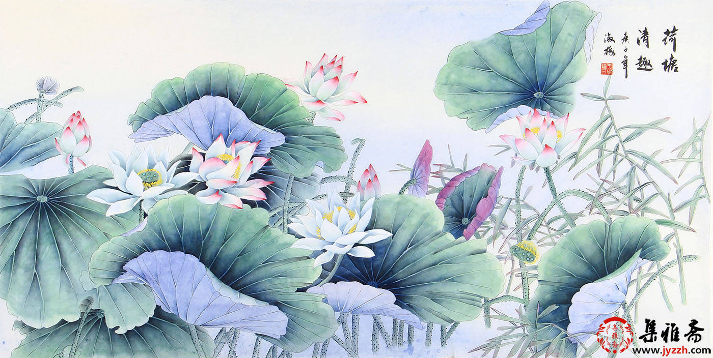 王淑梅花鸟画作品赏析,灵动婉约,清雅柔和