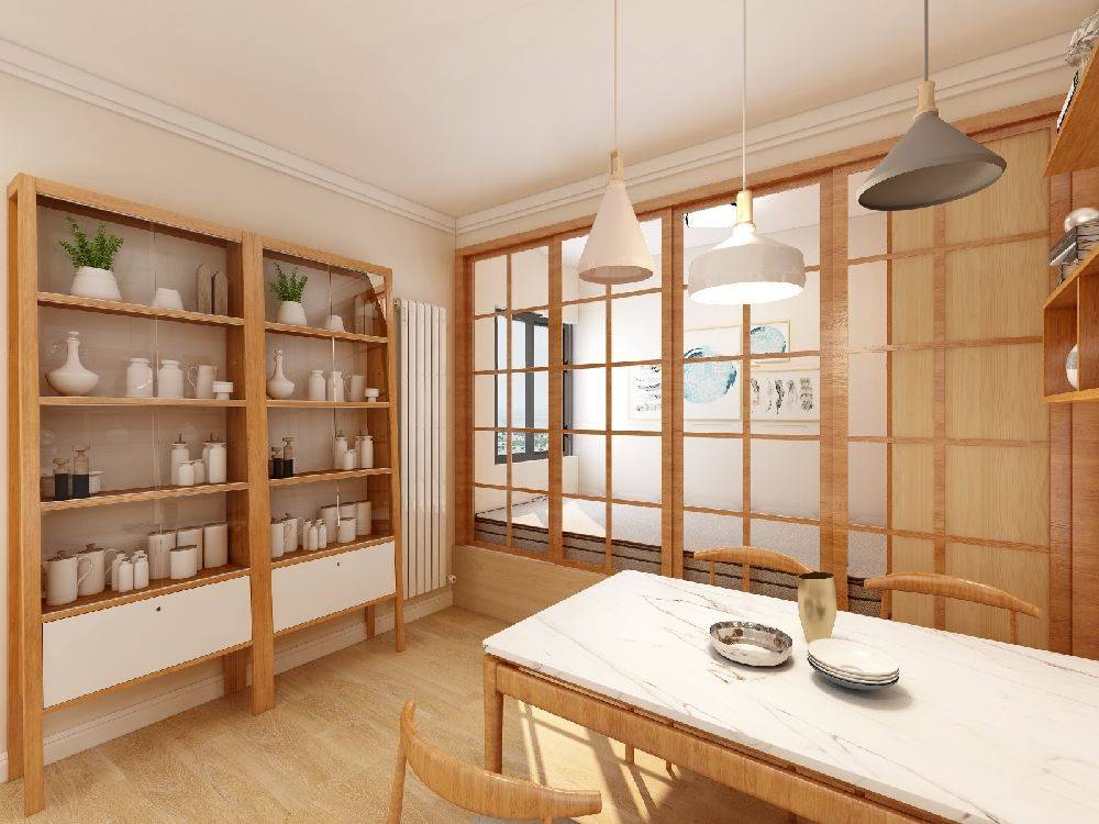 上海全家福家园85平米日式风格房屋装修案例